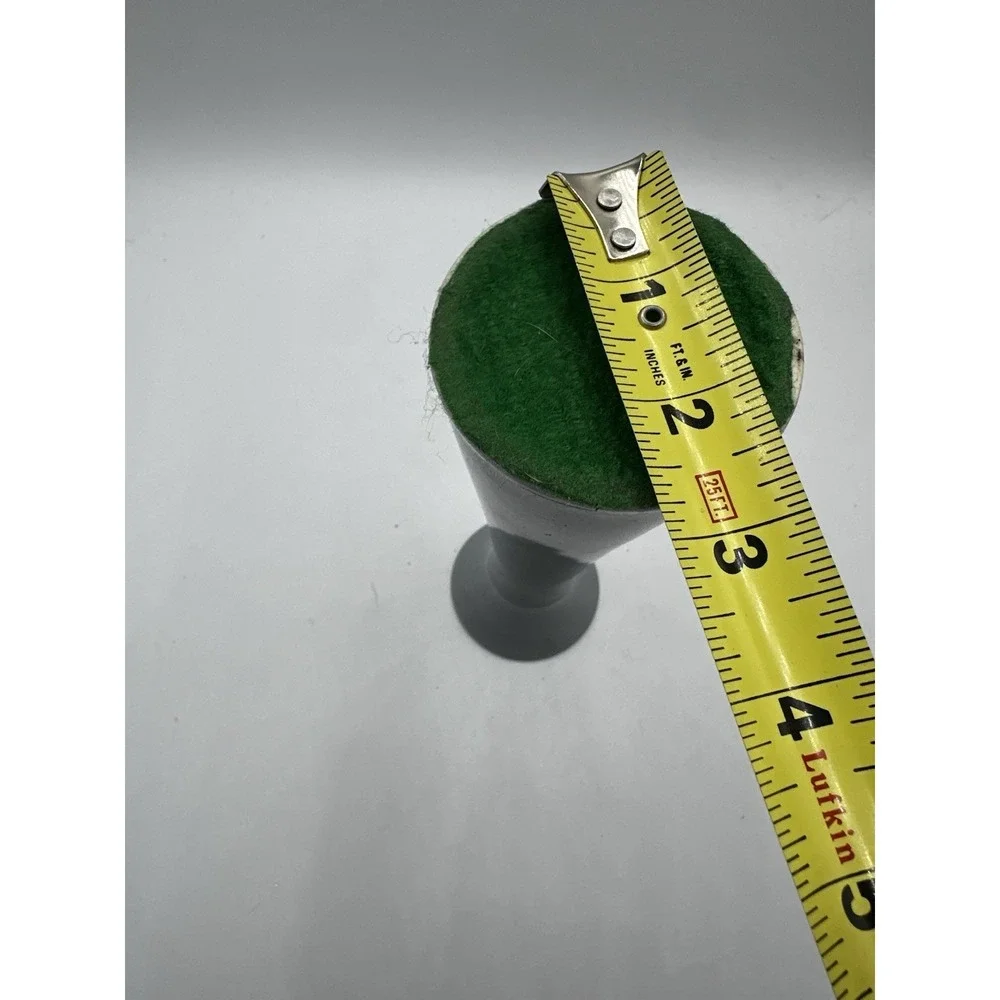 Gray‎ Porcelain Bud Vase Gold Rim Floral Lily Vintage Decorative